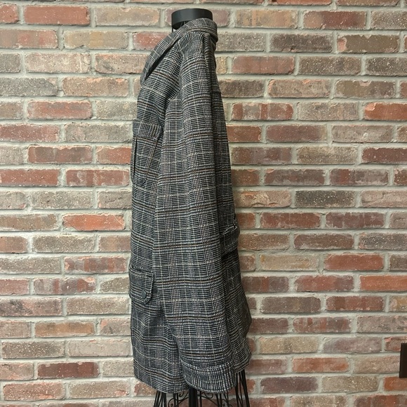 Democracy Gray & Black, Size Large Blazer/Jacket - Picture 3 of 10